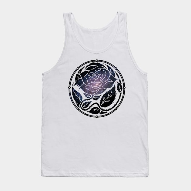 The Rose Medallion Tank Top by S3NTRYdesigns